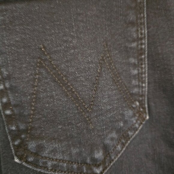 Mother The Mid Rise Zip Rambler Ankle Night In Venice Size 24 - Picture 6 of 11